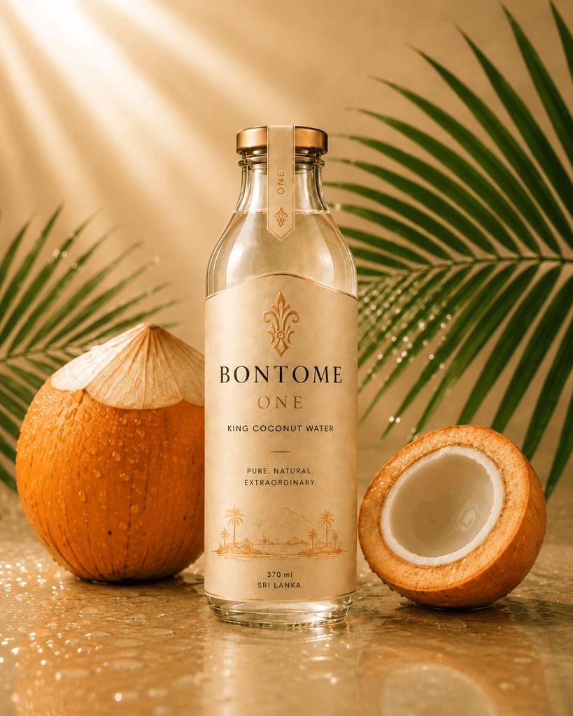 BONTOME ONE - Original King Coconut Water, 370ml