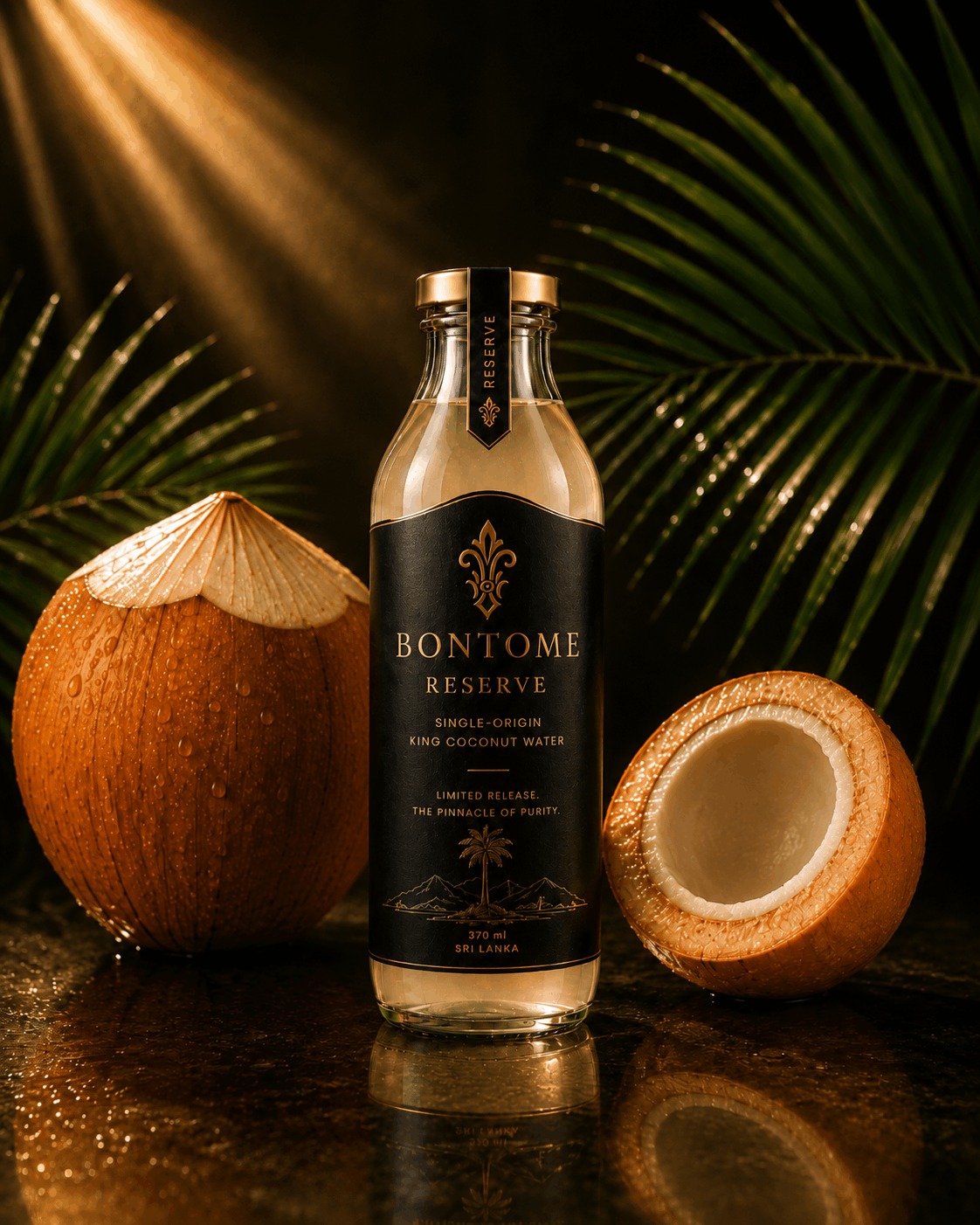 BONTOME RESERVE - Single-Origin King Coconut Water, 370ml